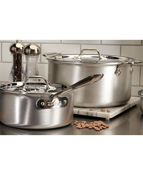 All Clad Master Chef 9 Pc Cookware Set Created For Macys And Reviews