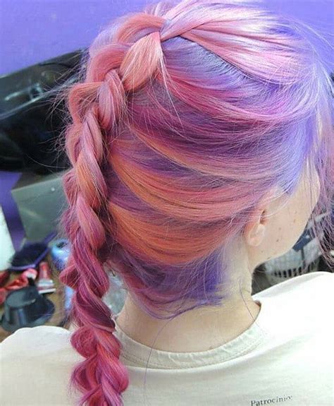Rainbow Hair Braid Ideas Popsugar Beauty