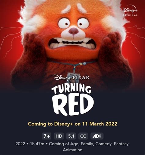 Disney Animation Promos On Twitter Pixars Turning Red Hits Disney