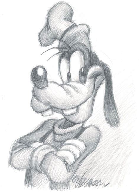 Disney Goofy Drawings