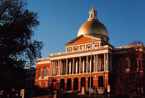 Massachusetts State Capitol Building Boston Ma Boston Capitol Building New England
