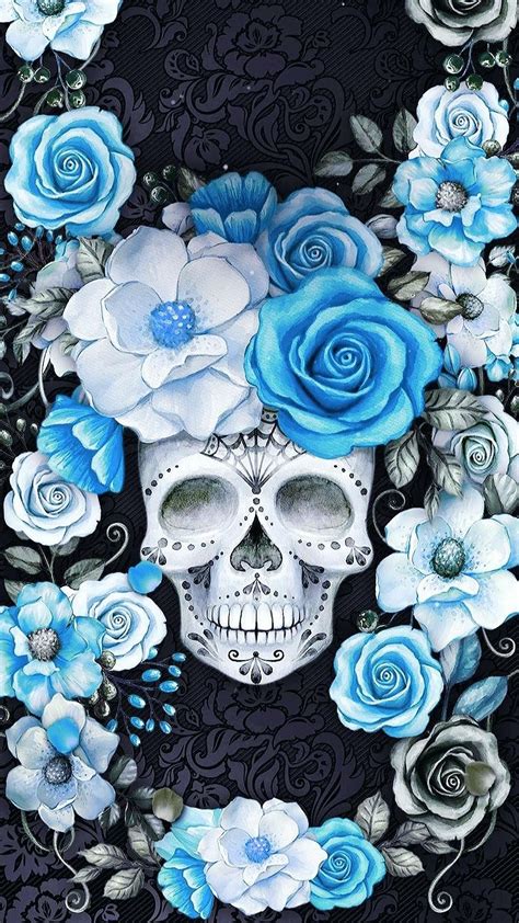 Pin By Cheryl Christel On Skulls Skull Wallpaper Iphone