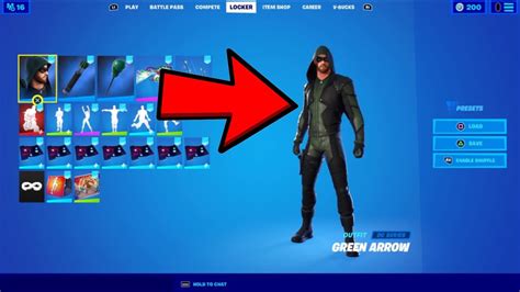 How To Get New Green Arrow Crew Pack In Fortnite Green Arrow Skin