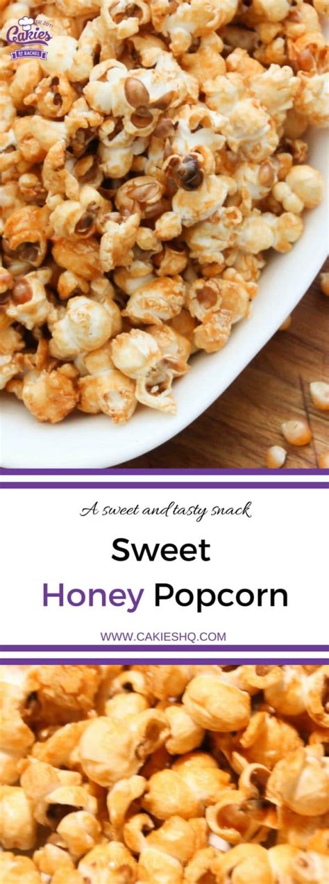Sweet Honey Popcorn Recipe Cakies