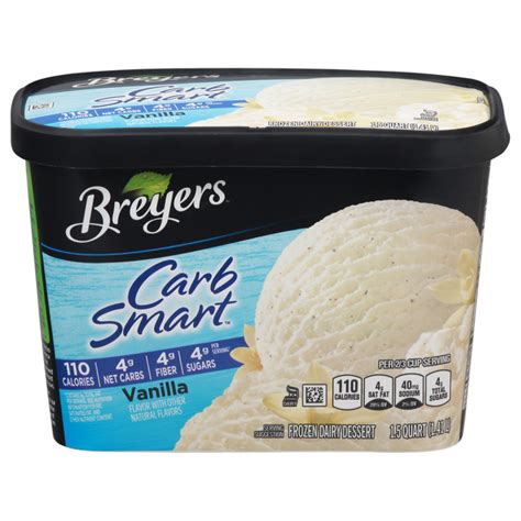 Save On Breyers Carb Smart Frozen Dairy Dessert Vanilla Order Online