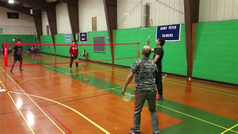 Men Doubles Round Robin Game 1 Youtube