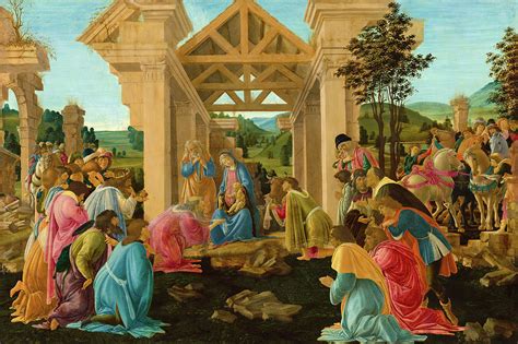 The Adoration Of The Magi 1478 1482 Painting By Sandro Botticelli Pixels