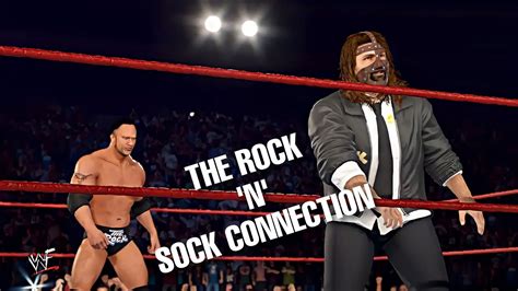 Wwe K The Rock N Sock Connection Entrance W Hidden Character Models Tron Theme Youtube