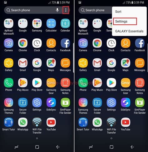 Inside Galaxy Samsung Galaxy S How To Adjust Apps Screen Grid Size In Android Nougat