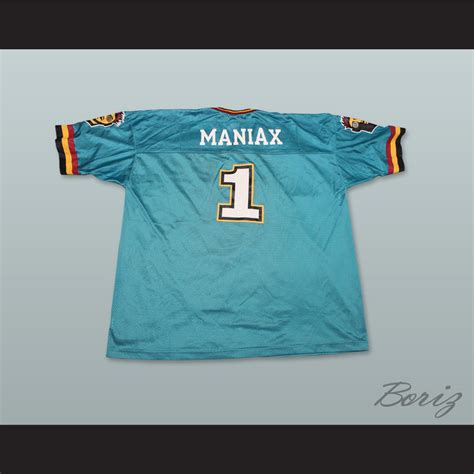 Memphis Maniax Football Jersey Includes Embroidered Patches