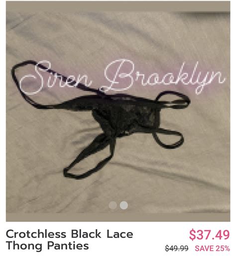 crotchless black lace panties mfc share 🌴