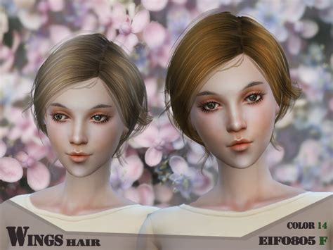 The Sims Resource Wings Hair Sims4 F Eifo805
