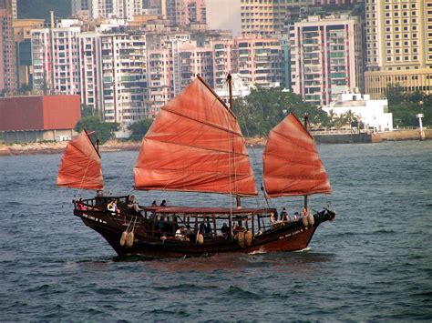 Free Old Chinese Boat Stock Photo