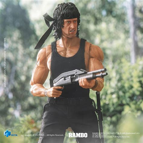 Previews Exclusive Rambo First Blood Part Ii Exquisite Super 112 John