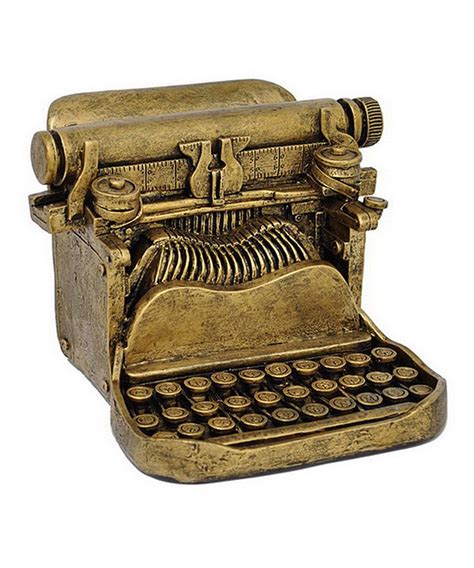 Look At This Gold Typewriter Décor On Zulily Today Typewriter Chic