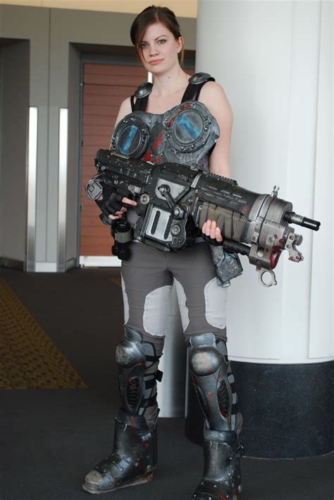 Gears Of War Cog Cosplay Full Body Shot By Ladysnip3r On Deviantart