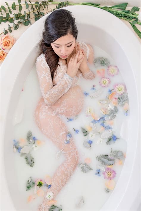 A breast milk bath is a bath that contains breast milk mixed with the water. San Francisco Maternity Boudoir Milk Bath Photography ...