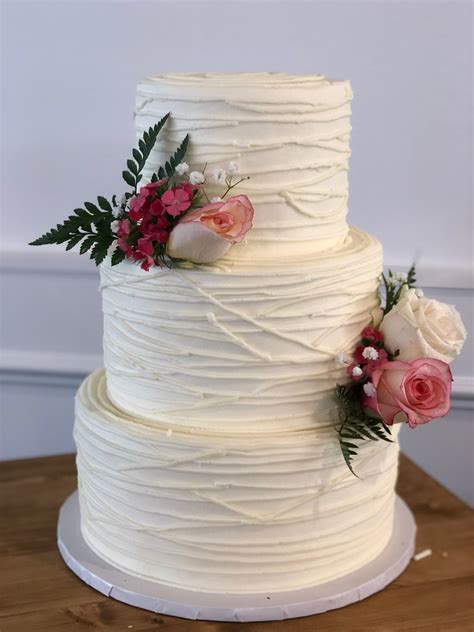 Textured Wedding Cake Textured Wedding Cakes Brides Cake Wedding Cakes