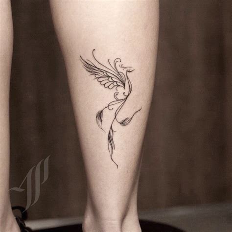 Ave Fénix Por Alessandro Pikeno Tatuajes Para Mujeres