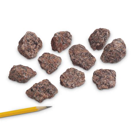 Igneous Rocks Granite Red Pack Of 10 Igneous Online Teacher