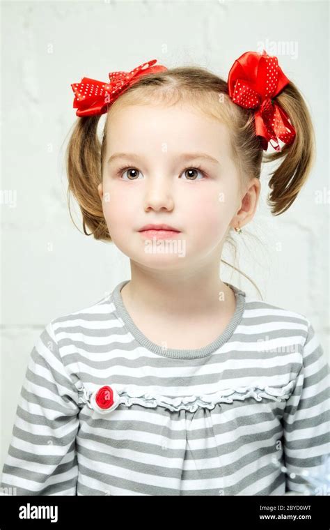 Beautiful Little Girl Stock Photo Alamy