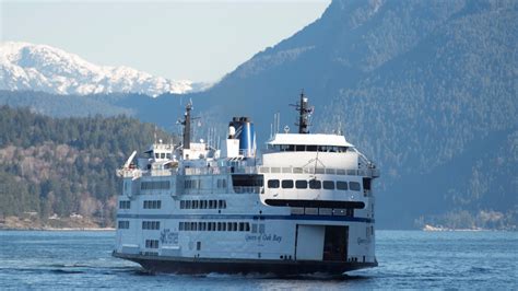 Bc Ferries Announces Small Fare Increase Due To Rising Fuel Prices