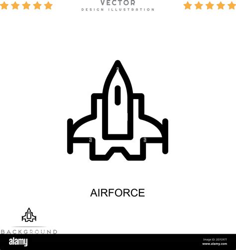 Airforce Icon Simple Element From Digital Disruption Collection Line