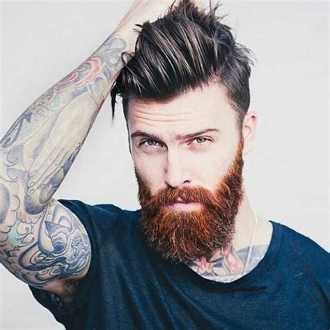 16 Hot Hipster Hairstyles 16 Hot Hipster Frisuren Beard Styles For