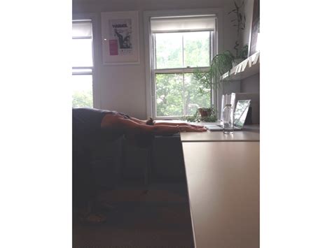 5 Office Yoga Poses That Wont Freak Out Your Coworkers Office Yoga Office Yoga Poses Yoga Poses