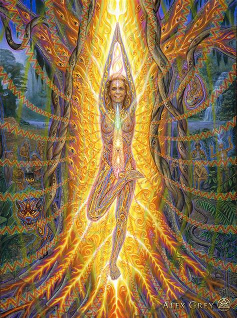 Multiple Dimensions Of Reality In Spiritual Art By Alex Grey