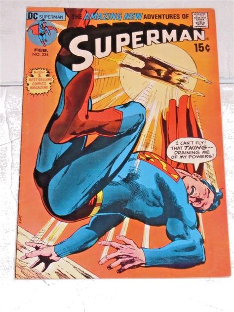 Superman 234 Comic Vf 1971 Neal Adams Cover 1928322864