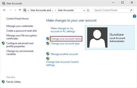 ホイットニー に向かって 心配する Change Pc Account Name Windows 10 スピーチ 分岐する 管理する