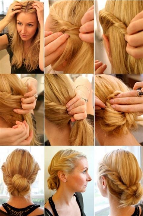 Two simple braids can be styled to perfection with this unbelievably simple trick. 11 Adorable Hairstyle Tutorials - Pretty Designs