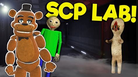 Baldis Basics Escape At Scp Facility Garrys Mod Gameplay Gmod