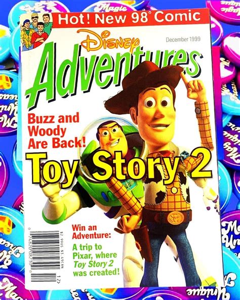 Toy Story 2 1999 Disney Adventures Magazine Etsy