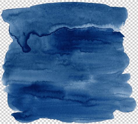 fundo azul aquarela png Imagem clipart grátis