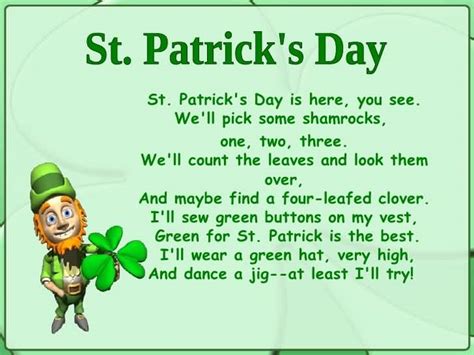 St Patrick S Day Poems 11 QuotesBae