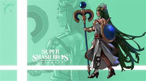 Palutena In Super Smash Bros Ultimate By Callum Nakajima