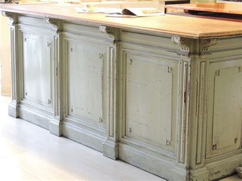 Desks cabinets outside and dinning room tables patio furniture pedestals and night. Vintage Farmhouse Kitchen Islands: Antique Bakery Counter ...