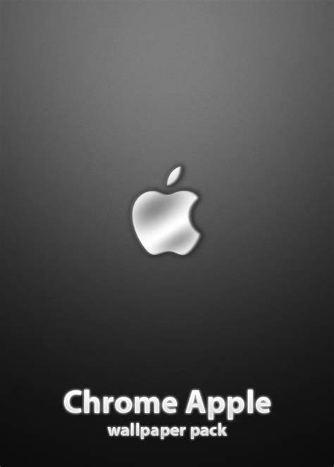 Chrome Apple Wallpaper By Mdgraphs On Deviantart