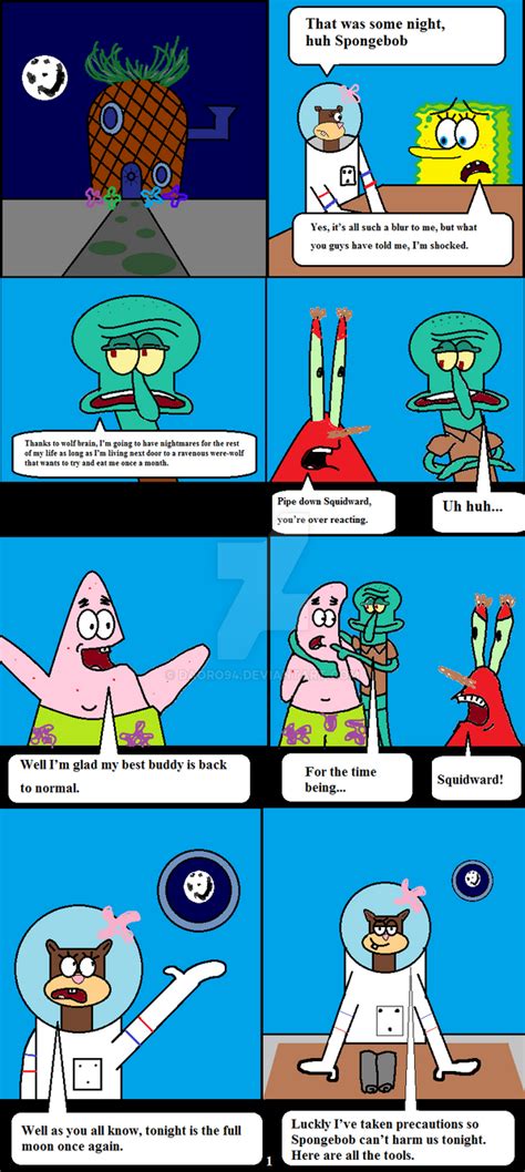 Spongebob Wolfpants Ii Page 1 By Daoro94 On Deviantart