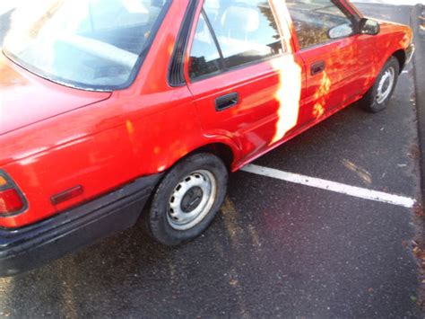 1990 Toyota Corolla Deluxe Automatic 4 Door Sedan Low Miles No Reserve