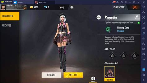 Kapella Free Fire Guide