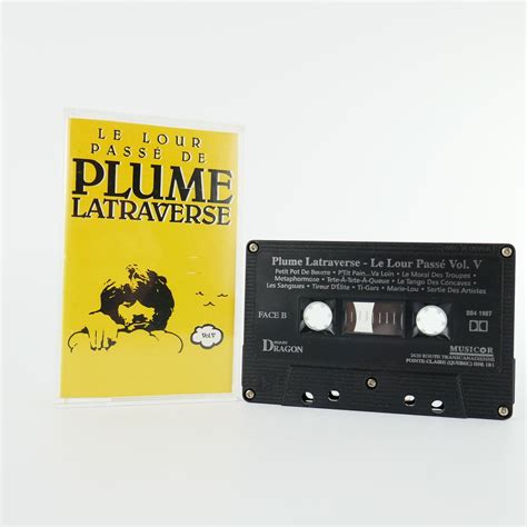 Original Le Lour Passé De Plume Latraverse Vol V Cassette Etsy
