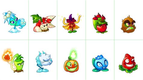 Top 10 Best Premium Plants in Plants vs Zombies 2 - YouTube