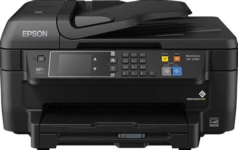 Regarding the sound level emission, the power emission is 6.3 b( a ), and the pressure emission is about50 db (a). Epson WF-2760 All-in-One Wireless Review and Driver Download