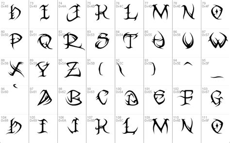 Tribal Font Windows Font Free For Personal
