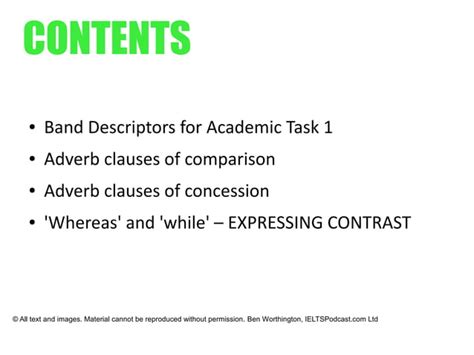 Tips For Ielts Academic Task 1 Sentences For Change And Contrast