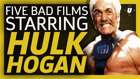 Top 5 Bad Movies Starring Hulk Hogan Youtube
