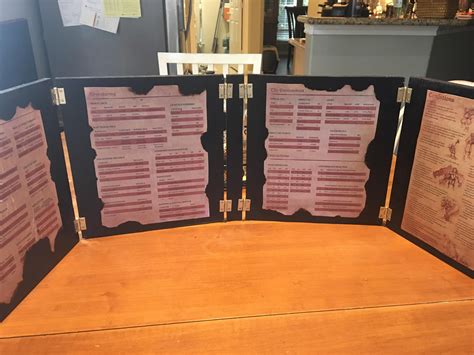 art diy dm screen made by a soon to be dm. Image result for dm screen | Dm screen, Homemade, Diy gifts